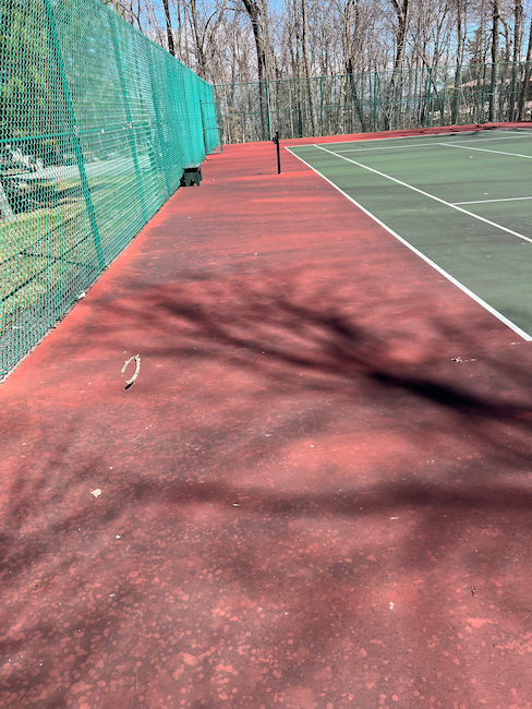 Tennis Court Cleaning in Walker, MN